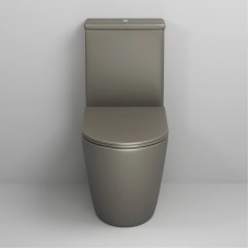 Унитаз-компакт безободковый с сиденьем микролифт Grossman GR-4480GSMS