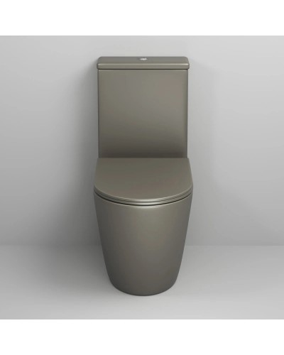 Унитаз-компакт безободковый с сиденьем микролифт Grossman GR-4480GSMS