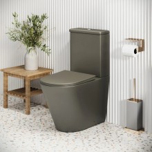 Унитаз-компакт безободковый с сиденьем микролифт Grossman GR-4480GSMS