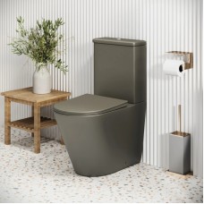 Унитаз-компакт безободковый с сиденьем микролифт Grossman GR-4480GSMS