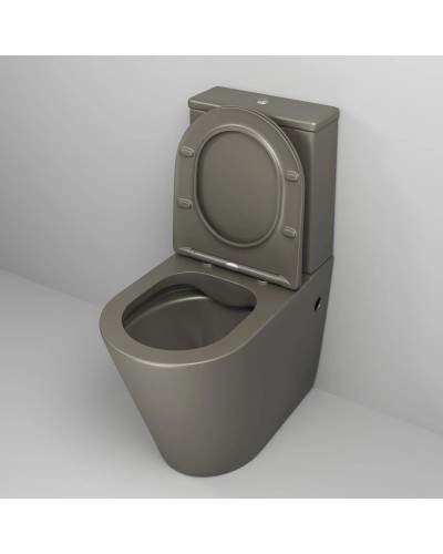 Унитаз-компакт безободковый с сиденьем микролифт Grossman GR-4480GSMS