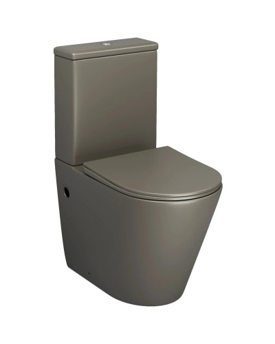 Унитаз-компакт безободковый с сиденьем микролифт Grossman GR-4480GSMS