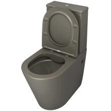 Унитаз-компакт безободковый с сиденьем микролифт Grossman GR-4480GSMS