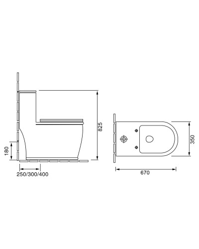 Унитаз-компакт безободковый с сиденьем микролифт Grossman GR-4492BMS
