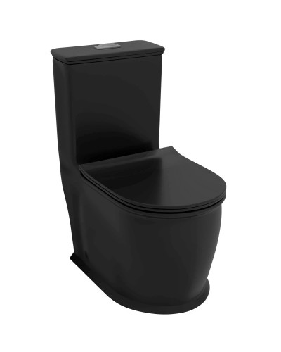 Унитаз-компакт безободковый с сиденьем микролифт Grossman GR-4492BMS