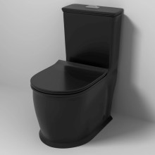 Унитаз-компакт безободковый с сиденьем микролифт Grossman GR-4492BMS