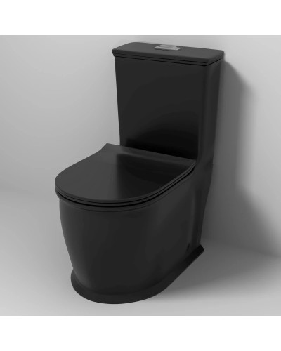 Унитаз-компакт безободковый с сиденьем микролифт Grossman GR-4492BMS