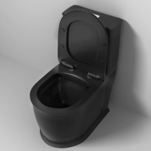 Унитаз-компакт безободковый с сиденьем микролифт Grossman GR-4492BMS