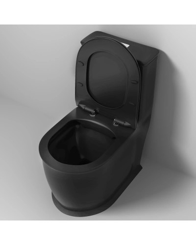 Унитаз-компакт безободковый с сиденьем микролифт Grossman GR-4492BMS