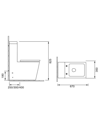 Унитаз-компакт с сиденьем микролифт Grossman GR-4493