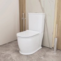 Унитаз-компакт безободковый с сиденьем микролифт Grossman GR-4492S