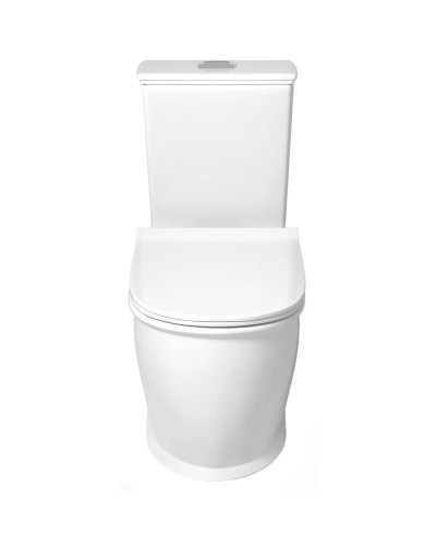 Унитаз-компакт безободковый с сиденьем микролифт Grossman GR-4492S