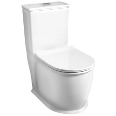 Унитаз-компакт безободковый с сиденьем микролифт Grossman GR-4492S