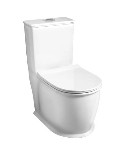 Унитаз-компакт безободковый с сиденьем микролифт Grossman GR-4492S