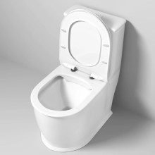 Унитаз-компакт безободковый с сиденьем микролифт Grossman GR-4492S