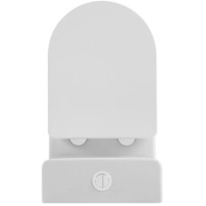 Унитаз-компакт безободковый с сиденьем микролифт Abber Bequem AC1112TMW