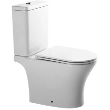 Унитаз-компакт безободковый с сиденьем микролифт GID Tr2181