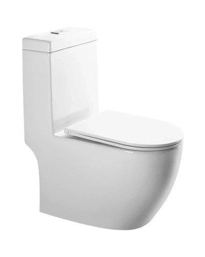 Унитаз-компакт безободковый с сиденьем микролифт GID Tr2205