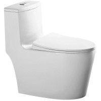 Унитаз-компакт безободковый с сиденьем микролифт GID Tr2203