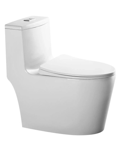 Унитаз-компакт безободковый с сиденьем микролифт GID Tr2203