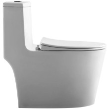 Унитаз-компакт безободковый с сиденьем микролифт GID Tr2203