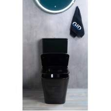 Унитаз-компакт безободковый с сиденьем микролифт GID Tr2170BL