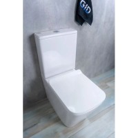 Унитаз-компакт безободковый с сиденьем микролифт GID Tr2170