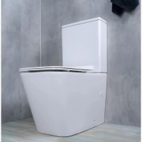 Унитаз-компакт безободковый с сиденьем микролифт GID Tr2170