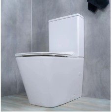 Унитаз-компакт безободковый с сиденьем микролифт GID Tr2170