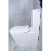 Унитаз-компакт безободковый с сиденьем микролифт GID Tr2170