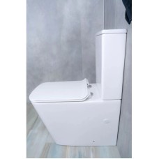 Унитаз-компакт безободковый с сиденьем микролифт GID Tr2170