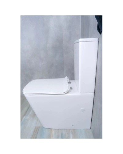 Унитаз-компакт безободковый с сиденьем микролифт GID Tr2170