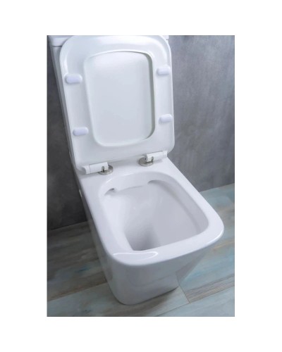 Унитаз-компакт безободковый с сиденьем микролифт GID Tr2170