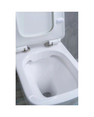 Унитаз-компакт безободковый с сиденьем микролифт GID Tr2170