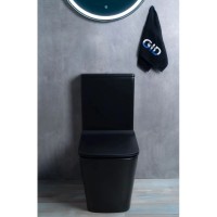 Унитаз-компакт безободковый с сиденьем микролифт GID Tr2170BM