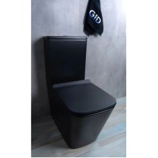 Унитаз-компакт безободковый с сиденьем микролифт GID Tr2170BM