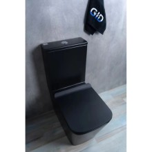 Унитаз-компакт безободковый с сиденьем микролифт GID Tr2170BM