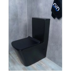 Унитаз-компакт безободковый с сиденьем микролифт GID Tr2170BM