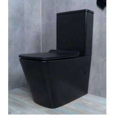 Унитаз-компакт безободковый с сиденьем микролифт GID Tr2170BM