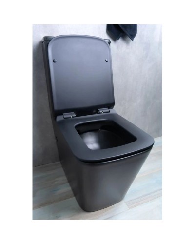 Унитаз-компакт безободковый с сиденьем микролифт GID Tr2170BM