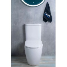 Унитаз-компакт безободковый с сиденьем микролифт GID Tr2177