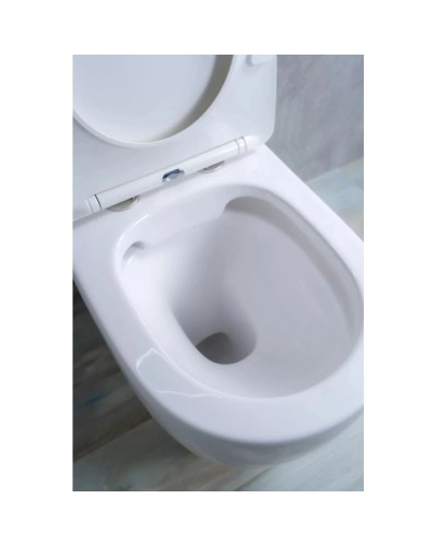 Унитаз-компакт безободковый с сиденьем микролифт GID Tr2177