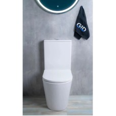 Унитаз-компакт безободковый с сиденьем микролифт GID Tr2179