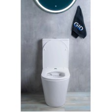 Унитаз-компакт безободковый с сиденьем микролифт GID Tr2179
