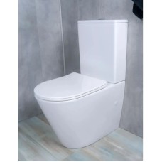 Унитаз-компакт безободковый с сиденьем микролифт GID Tr2179