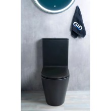 Унитаз-компакт безободковый с сиденьем микролифт GID Tr2179BM
