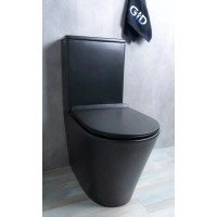 Унитаз-компакт безободковый с сиденьем микролифт GID Tr2179BM