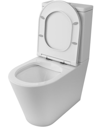 Унитаз компакт Owl 1975 Vind Cirkel-G OWLT190303 без бачка с сиденьем Микролифт