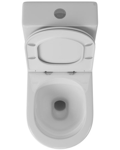 Унитаз компакт Owl 1975 Vind Cirkel-G OWLT190303 без бачка с сиденьем Микролифт