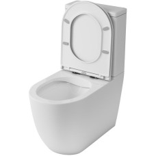 Унитаз компакт Owl 1975 Vind Cirkel-GL OWLT190301 без бачка с сиденьем Микролифт